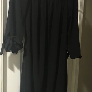 Black Off the should dress